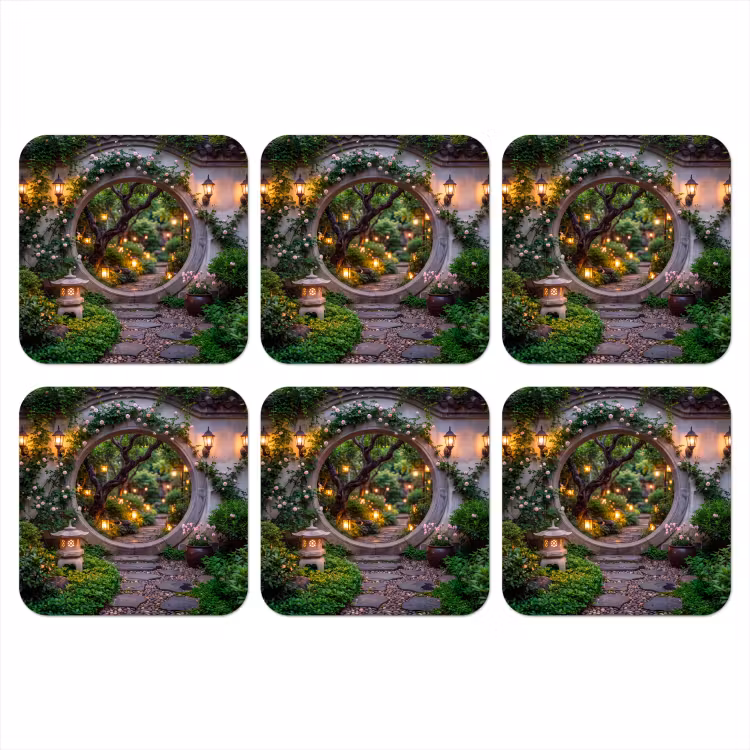 Onderzetter - Poort - Tuin - Verlichting — 1