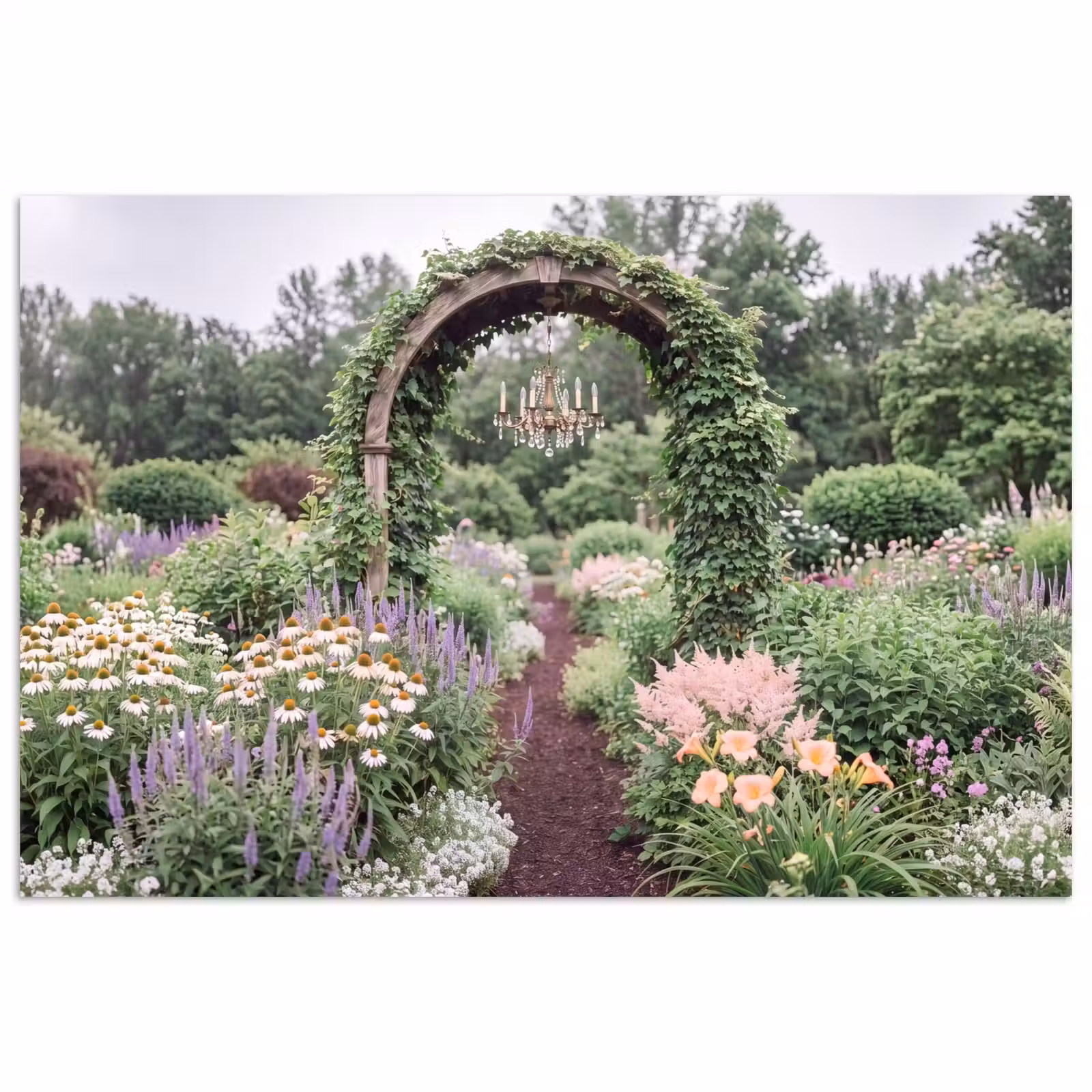 Poster - Boog - Tuin - Natuur — 1
