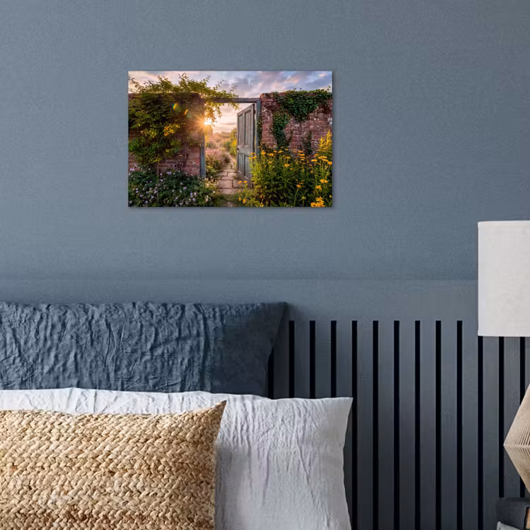 Poster - Deur - Tuin - Natuur — 3