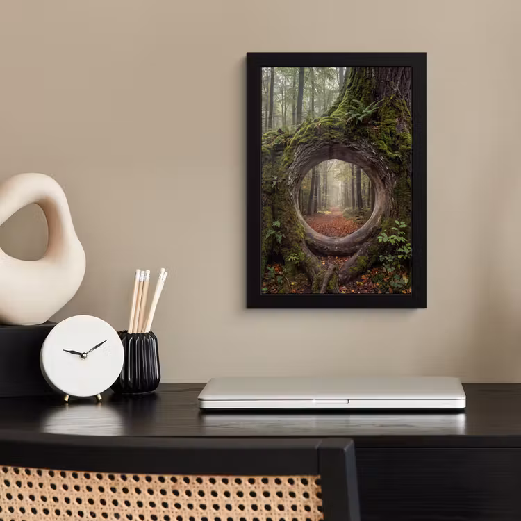 Poster met lijst - Boom - Bos - Natuur — 3