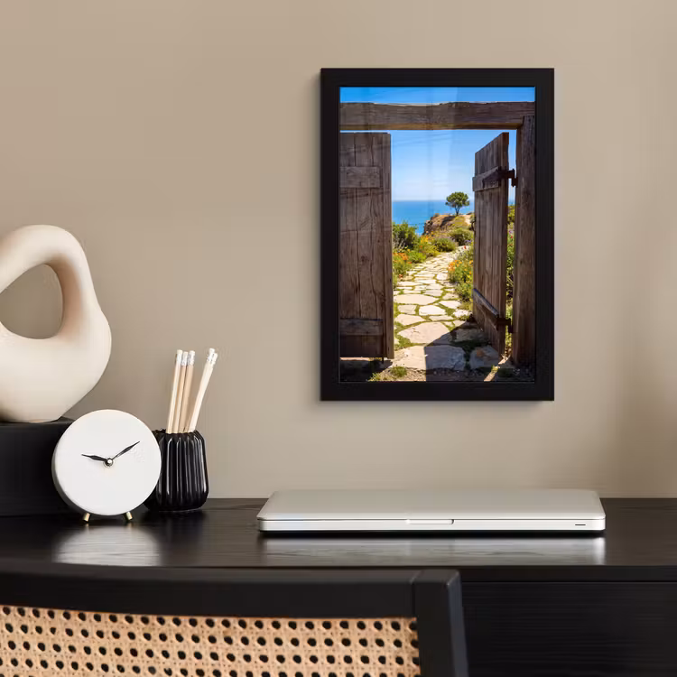 Poster met lijst - Poort - Pad - Zee — 3