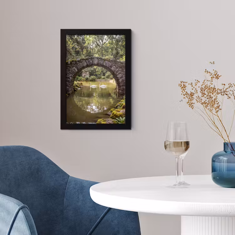 Poster met lijst - Vogel - Water - Natuur — 2