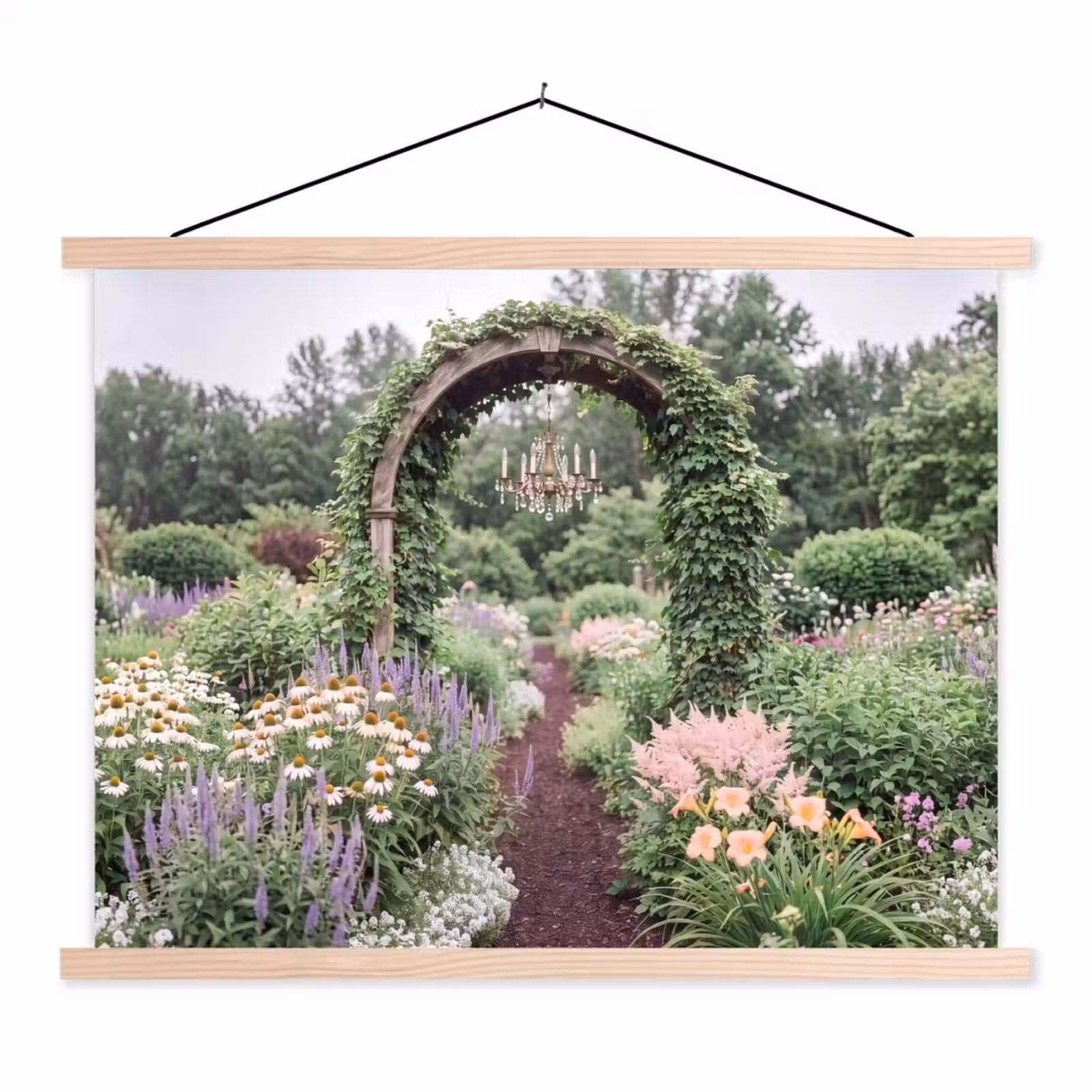 Schoolplaat - Boog - Tuin - Natuur — 1