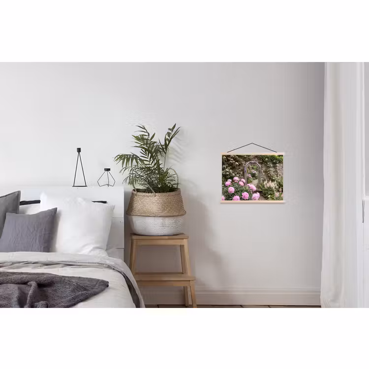 Schoolplaat - Spiegel - Tuin - Bloemen — 2