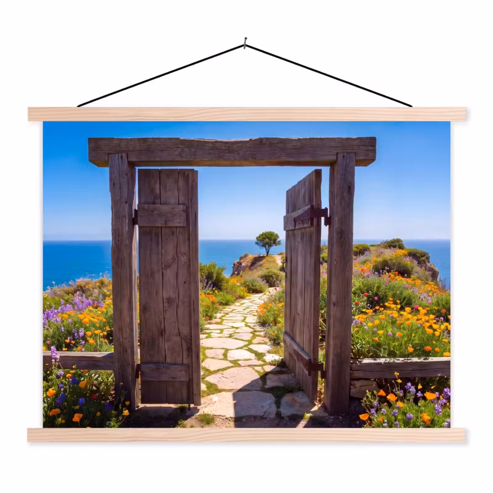 Schoolplaat - Poort - Pad - Zee — 1