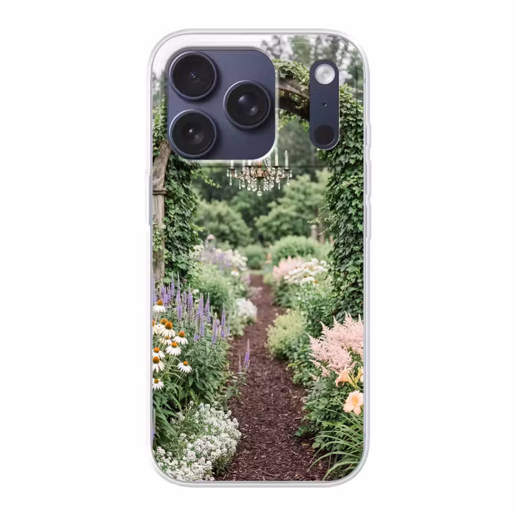 Telefoonhoesje - Boog - Tuin - Natuur — 1