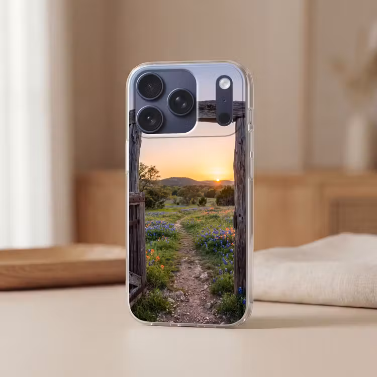 Telefoonhoesje - Poort - Bloemen - Natuur — 3