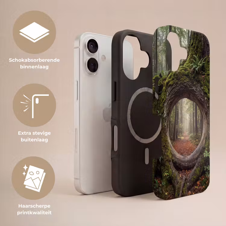 Telefoonhoesje Toughcase - Boom - Bos - Natuur — 3