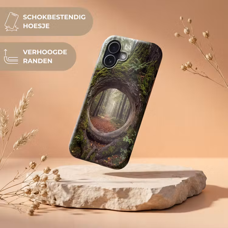Telefoonhoesje Toughcase - Boom - Bos - Natuur — 5