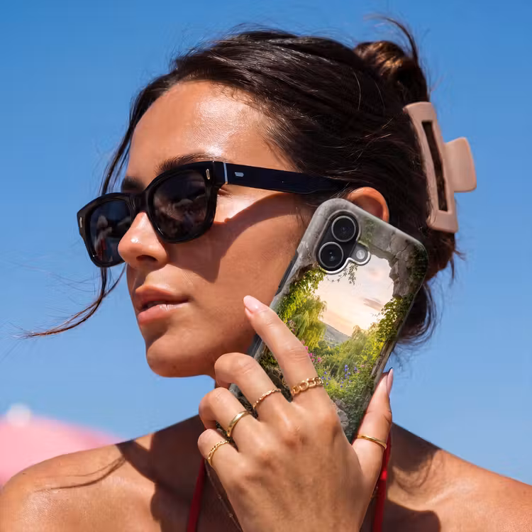 Telefoonhoesje Toughcase - Muur - Natuur - Bloemen — 6