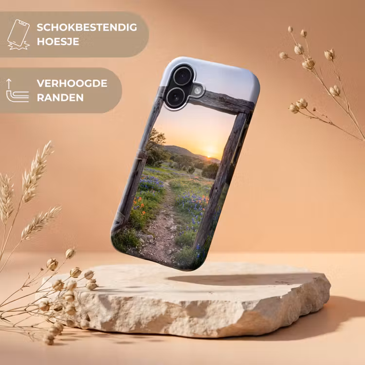 Telefoonhoesje Toughcase - Poort - Bloemen - Natuur — 5
