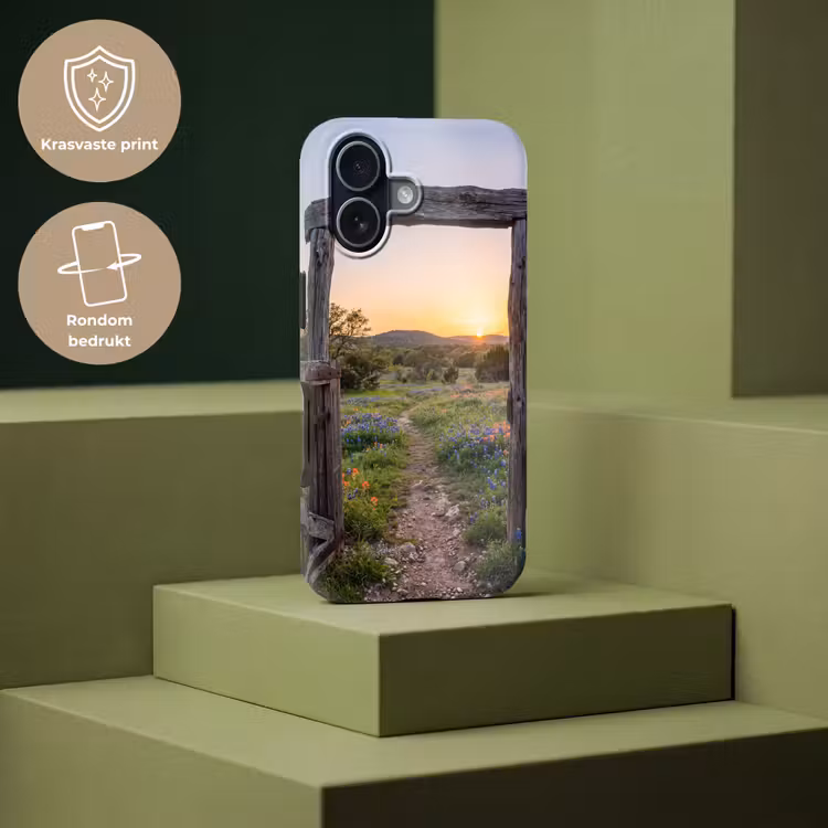 Telefoonhoesje Toughcase - Poort - Bloemen - Natuur — 7