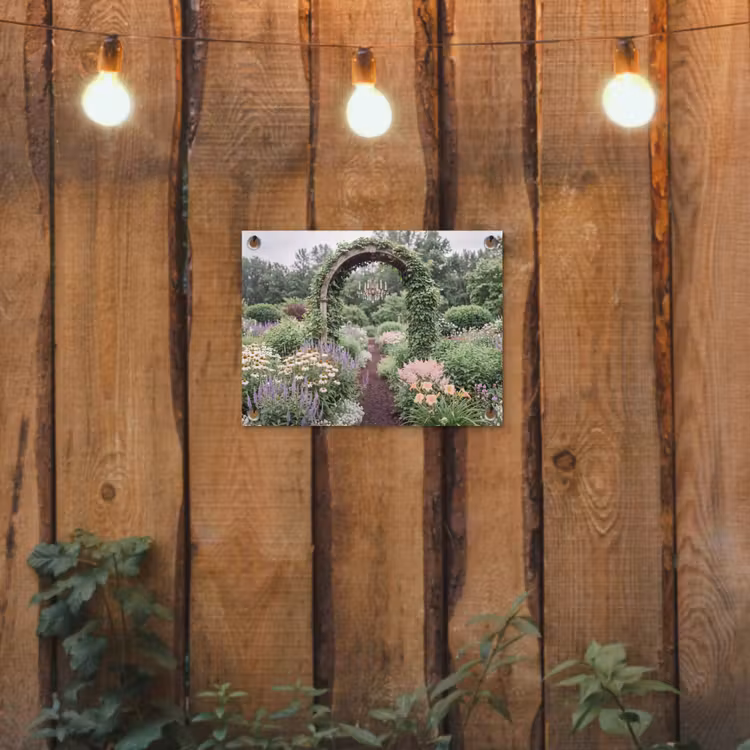 Tuinposter - Boog - Tuin - Natuur — 2