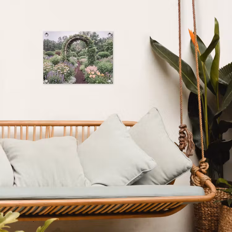 Tuinposter - Boog - Tuin - Natuur — 5