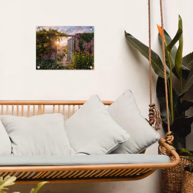 Tuinposter - Deur - Tuin - Natuur — 5