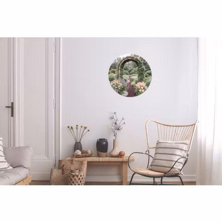 Muurcirkel aluminium - Boog - Tuin - Natuur — 2