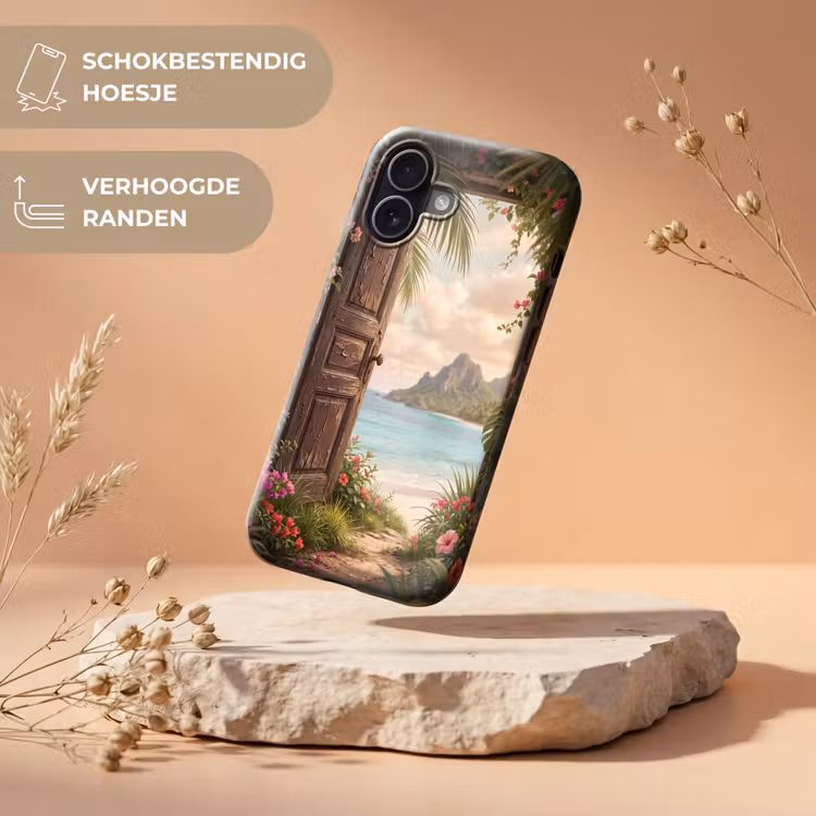 Telefoonhoesje Toughcase - Deur - Strand - Natuur — 5