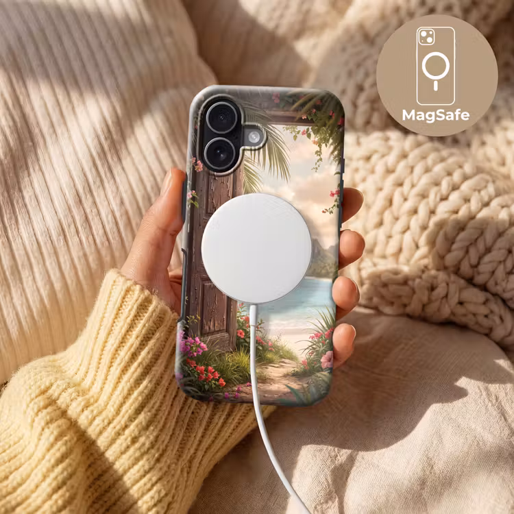 Telefoonhoesje Toughcase - Deur - Strand - Natuur — 8