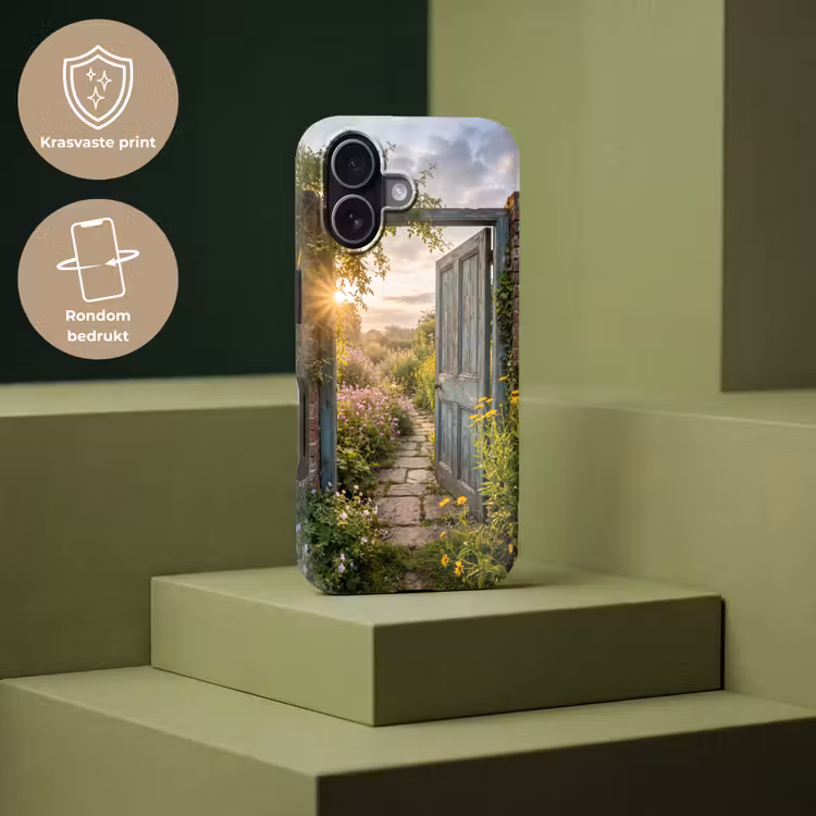 Telefoonhoesje Toughcase - Deur - Tuin - Natuur — 7
