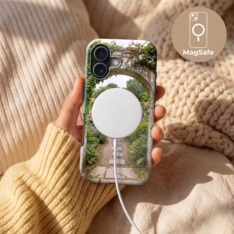 Telefoonhoesje Toughcase - Tuin - Bloemen - Pad — 8