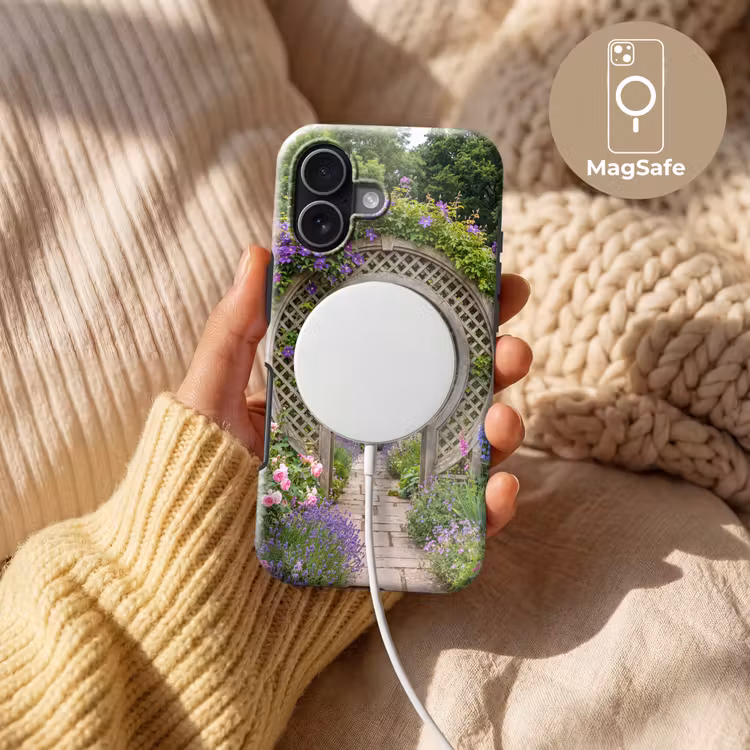Telefoonhoesje Toughcase - Tuin - Boog - Bloemen — 8