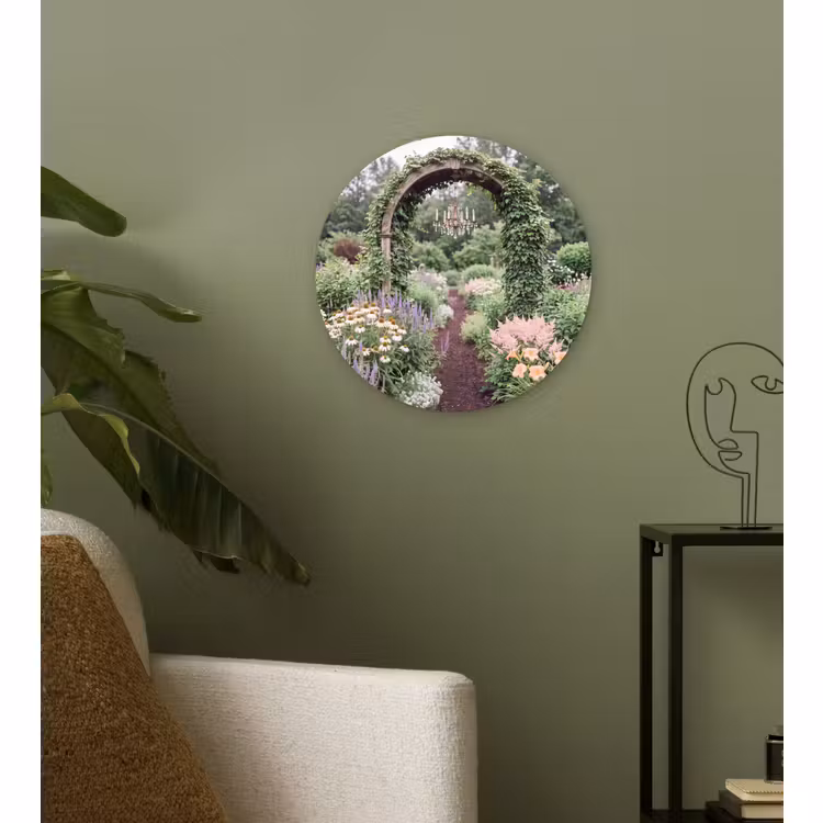 Muurcirkel glas - Boog - Tuin - Natuur — 3