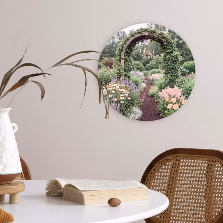 Muurcirkel glas - Boog - Tuin - Natuur — 4