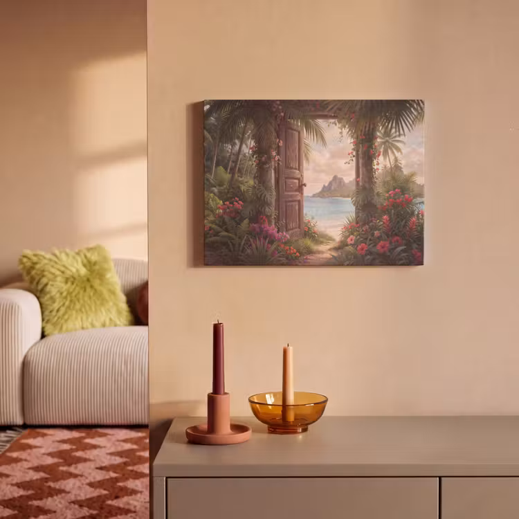 Akoestisch schilderij - Deur - Strand - Natuur — 2
