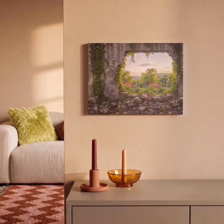 Akoestisch schilderij - Muur - Natuur - Bloemen — 2