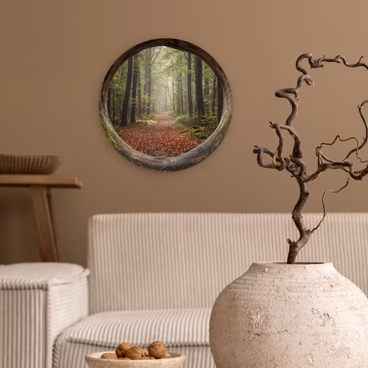 Muurcirkel glas - Boom - Bos - Natuur — 2