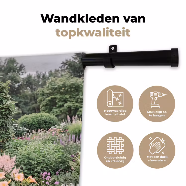 Wandkleed - Boog - Tuin - Natuur — 3