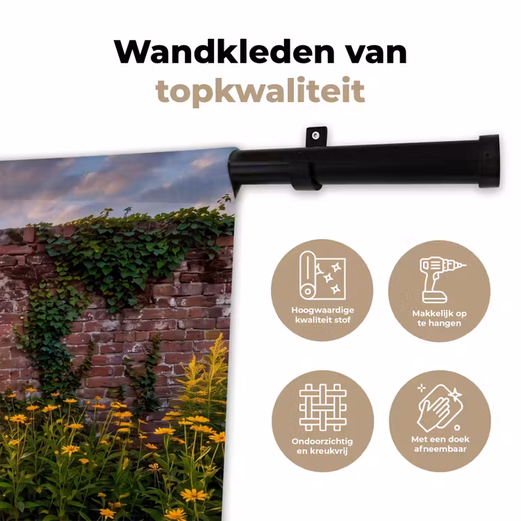 Wandkleed - Deur - Tuin - Natuur — 3