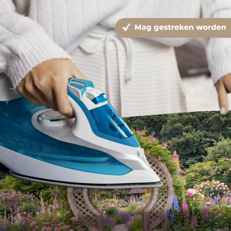 Wandkleed - Tuin - Boog - Bloemen — 6