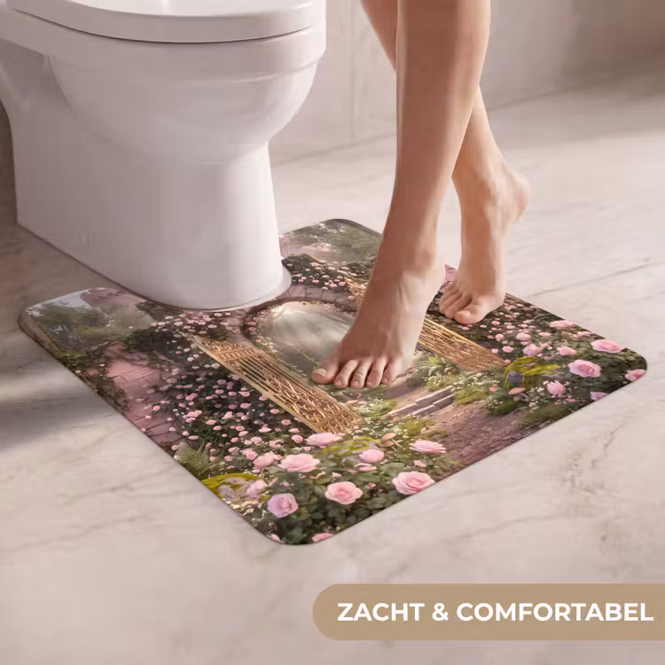 WC Mat - Poort - Bloemen - Sprookje — 5