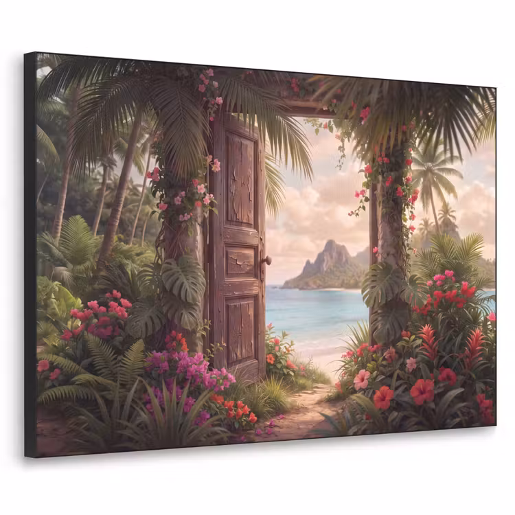 Art frame - Deur - Strand - Natuur — 1