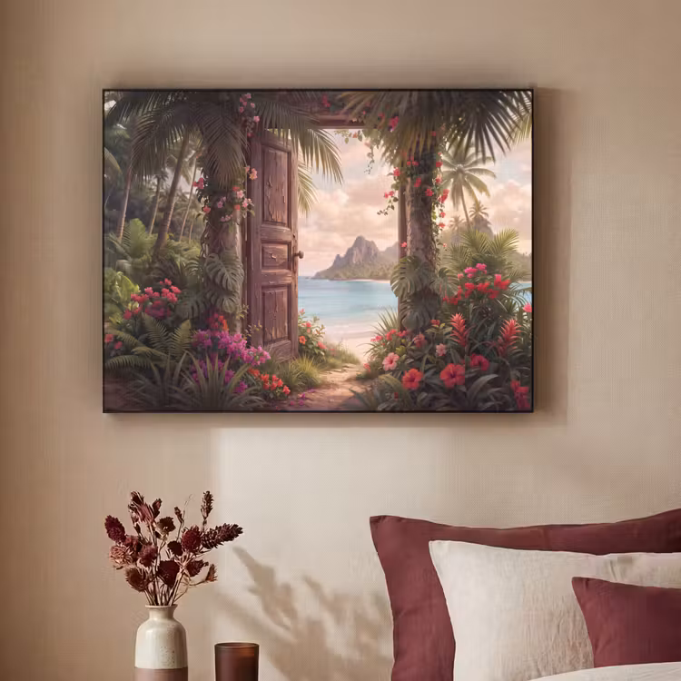 Art frame - Deur - Strand - Natuur — 3