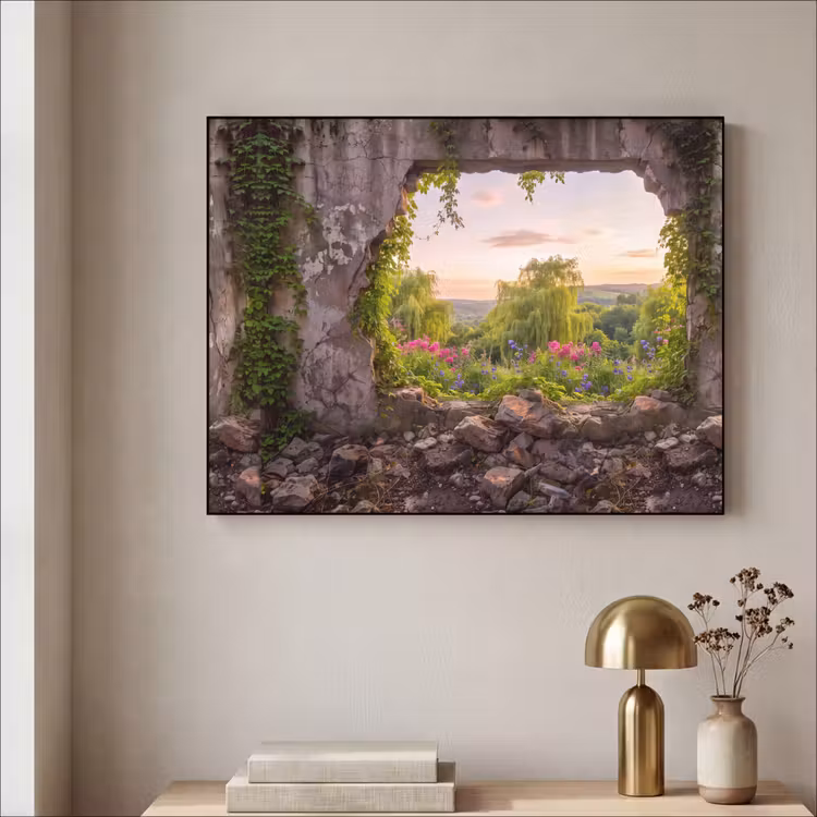 Art frame - Muur - Natuur - Bloemen — 5