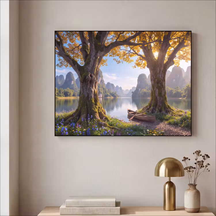 Art frame - Natuur - Meer - Bergen — 5