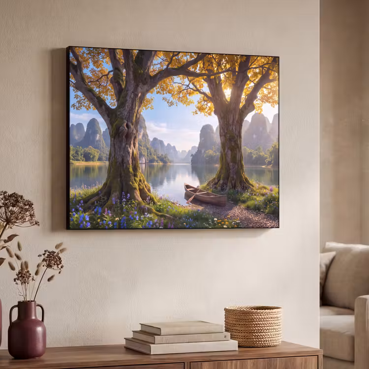 Art frame - Natuur - Meer - Bergen — 7