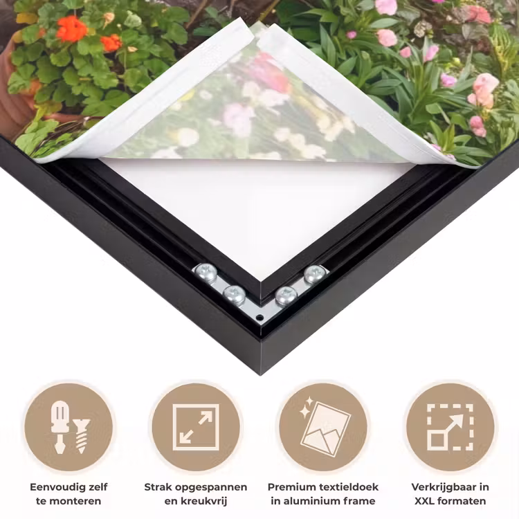Art frame - Tuin - Bloemen - Pad — 8