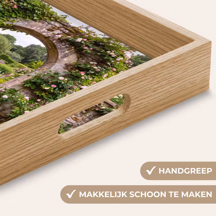 Dienblad - Tuin - Bloemen - Pad — 5