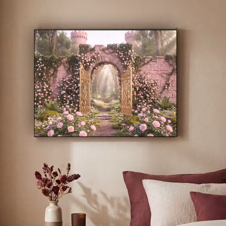 Art frame - Poort - Bloemen - Sprookje — 3
