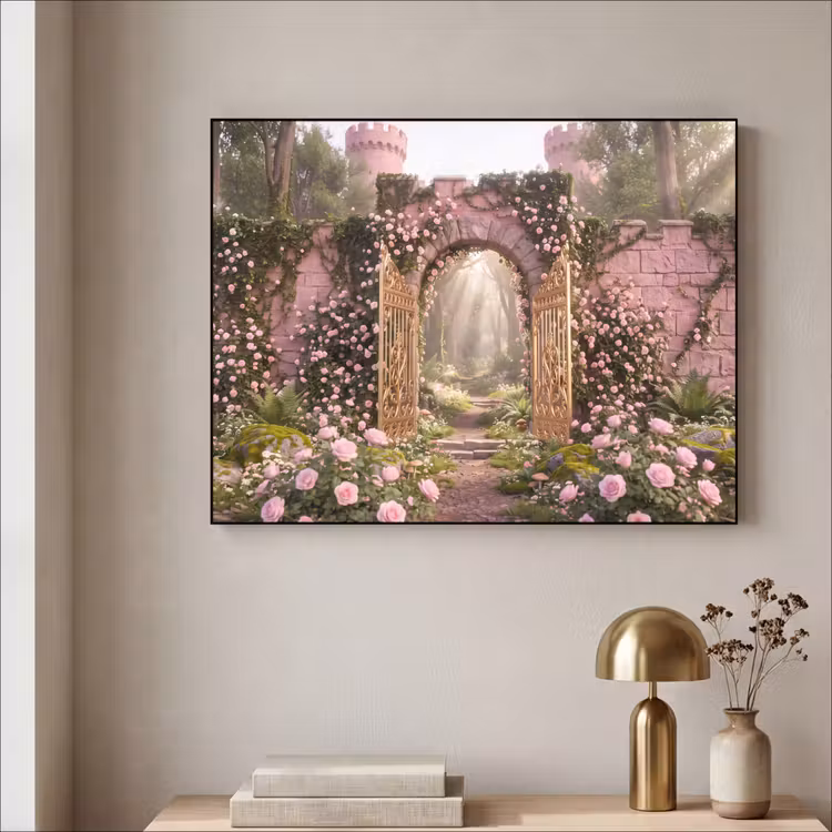 Art frame - Poort - Bloemen - Sprookje — 5