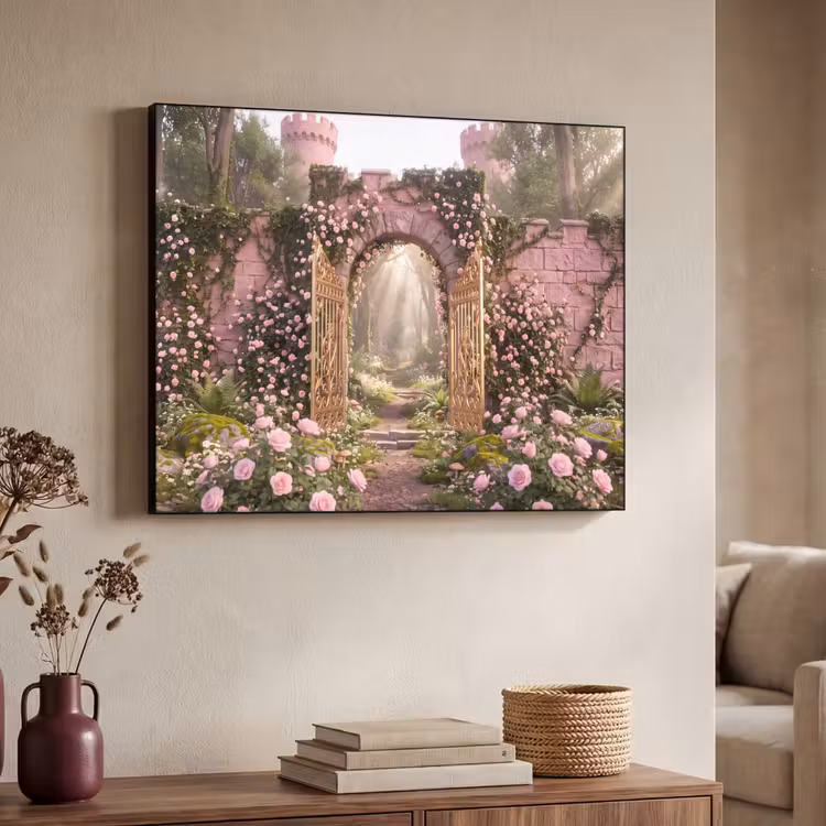 Art frame - Poort - Bloemen - Sprookje — 7