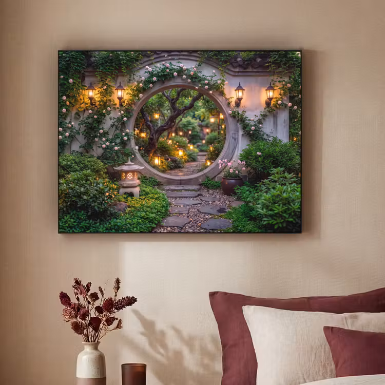Art frame - Poort - Tuin - Verlichting — 3