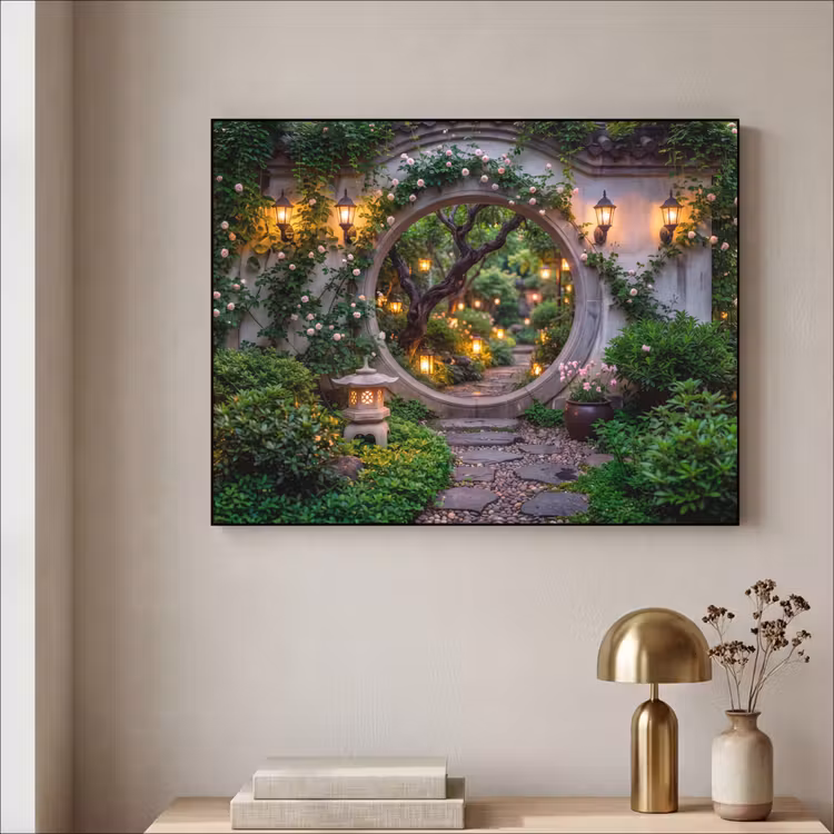 Art frame - Poort - Tuin - Verlichting — 5