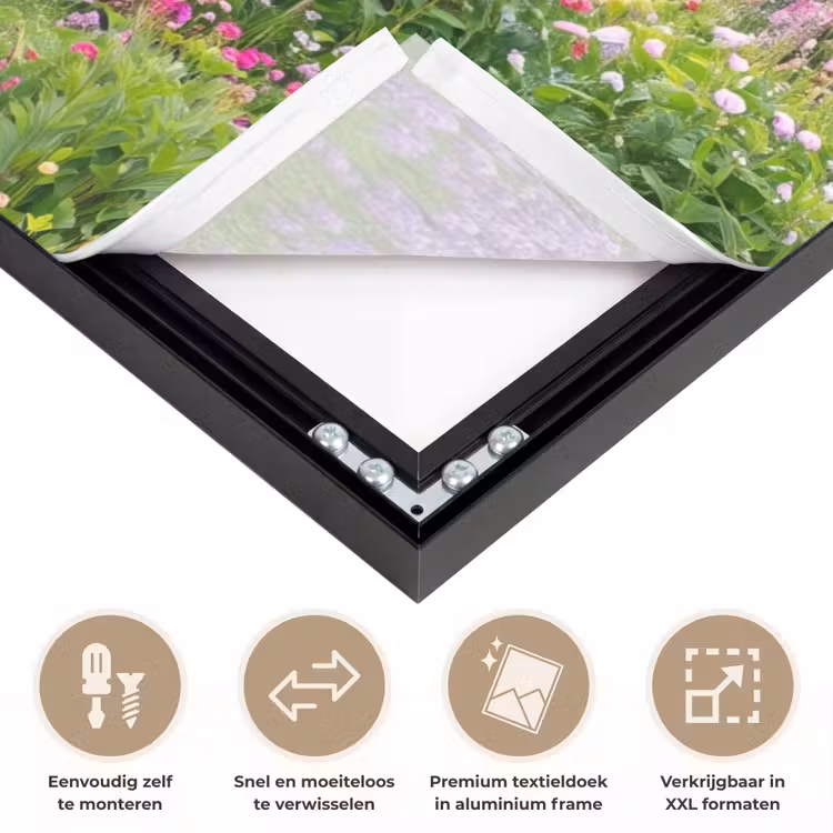 Art frame - Tuin - Boog - Bloemen — 4
