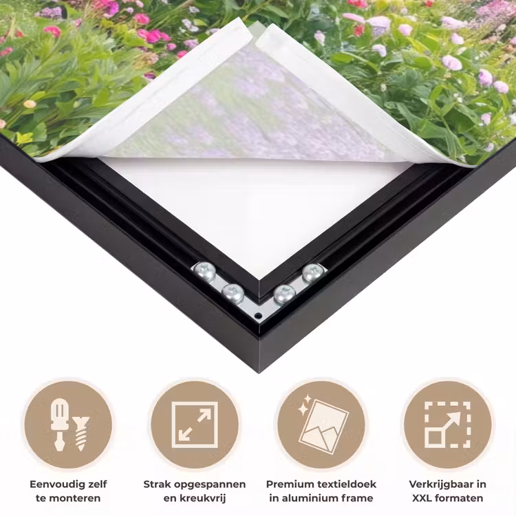 Art frame - Tuin - Boog - Bloemen — 8