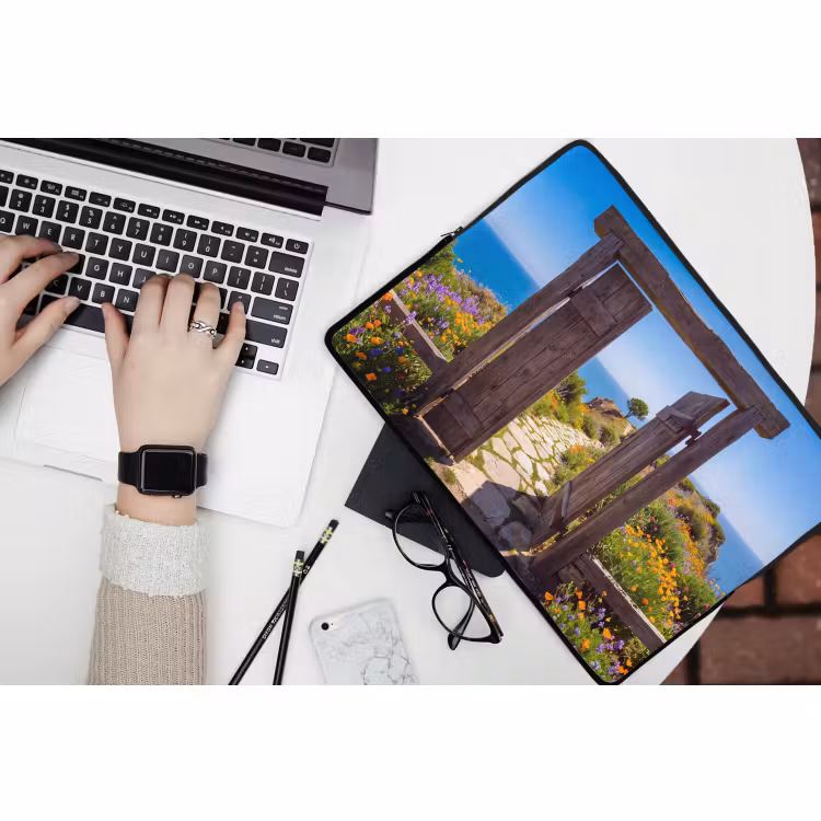Laptophoes Poort - Pad - Zee — 3
