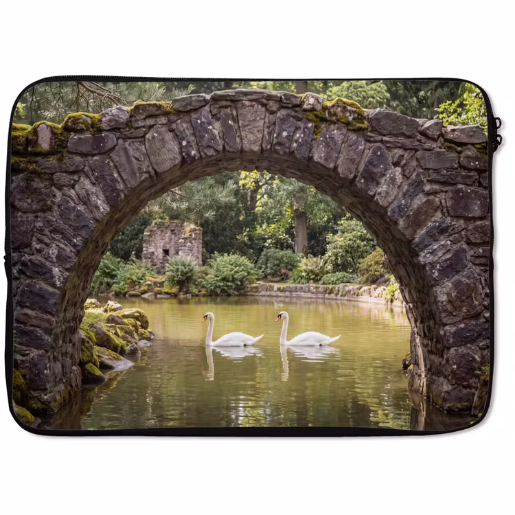 Laptophoes Vogel - Water - Natuur — 1